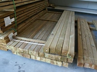 32x paal 12x12x300cm - afbeelding 1 van  1
