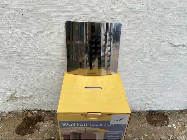 32x zehnder d150tbp – wandventilator 150 mm met timer – in verpakking - afbeelding 1 van  9