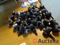 33 dubbele zwenkwielen 40 mm m - afbeelding 2 van  5