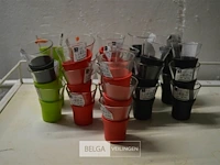 ±33x cappuccinoglaasjes - afbeelding 1 van  2