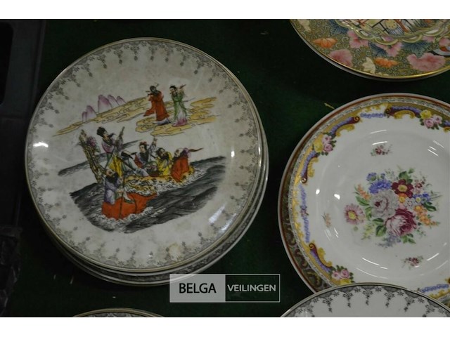±34 borden met chinees motief - afbeelding 4 van  5