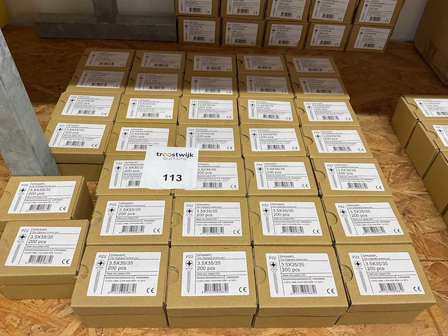 34 dozen spaanplaatschroeven - afbeelding 1 van  5