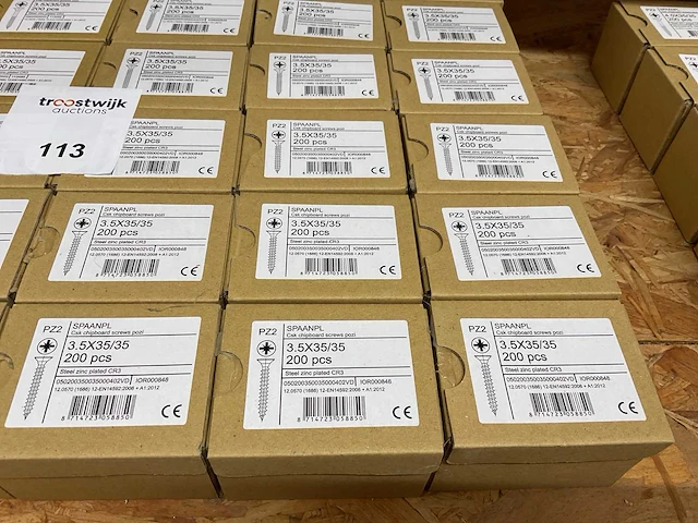 34 dozen spaanplaatschroeven - afbeelding 3 van  5