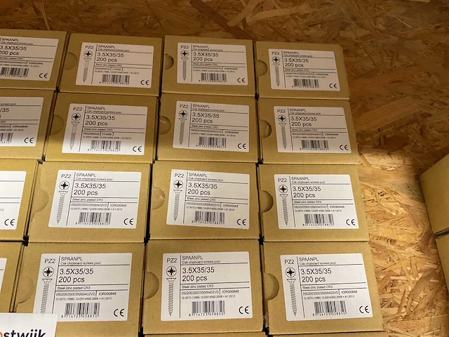 34 dozen spaanplaatschroeven - afbeelding 4 van  5