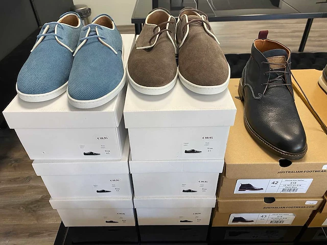 34 paar herenschoenen, diverse maten, modellen en merken - afbeelding 4 van  11