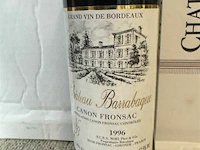 34x1 fles chateau barrabaque 1996 - afbeelding 3 van  4