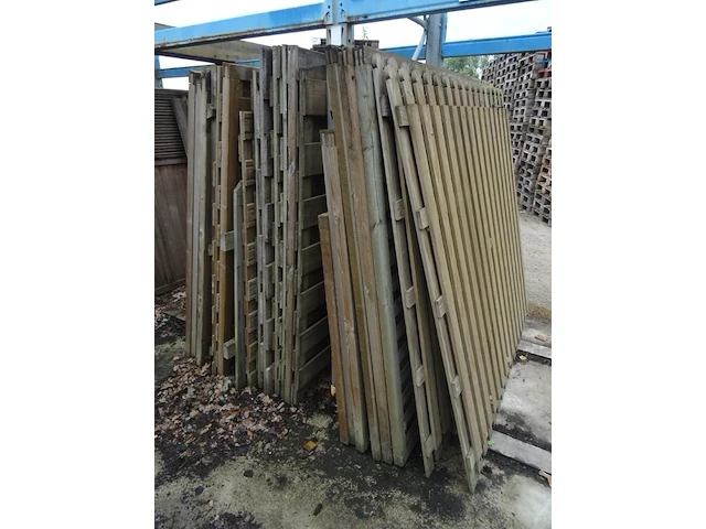35 diverse houten panelen - afbeelding 3 van  8