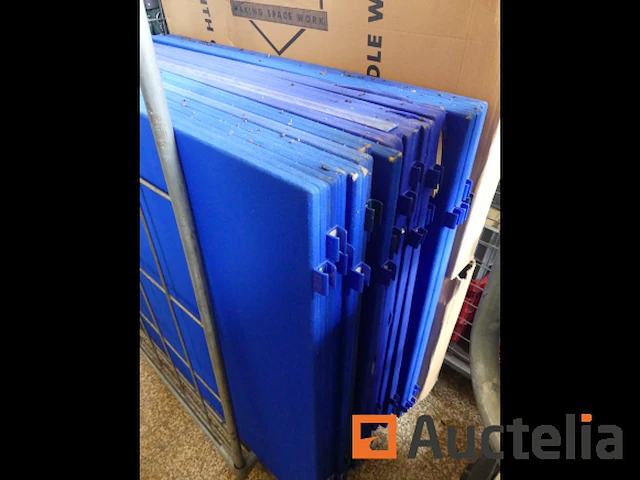 35 kamerschermen met trolleys - ref 010184-074 - afbeelding 2 van  8