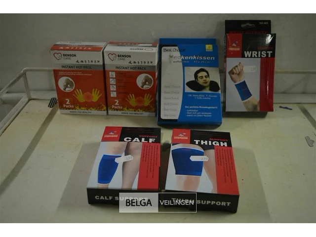 ±35 steunverband, 5 nekkussens, 12 instant hot pack - afbeelding 2 van  3