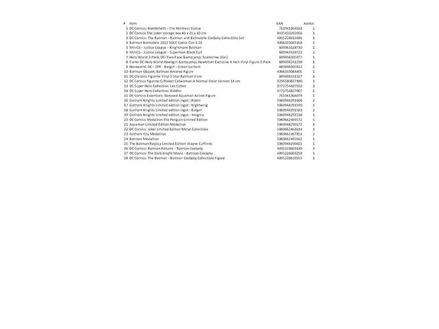 35 stuks diversen merk: marvel, dc - afbeelding 3 van  3