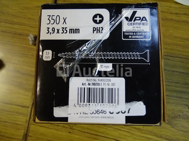 350 gyproc schroeven 3,9 x 35 mm kwb - afbeelding 1 van  2