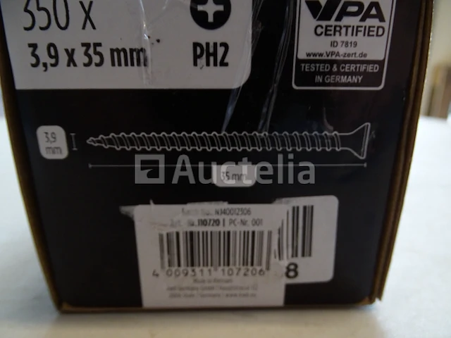 350 gyproc schroeven 3,9 x 35 mm kwb - afbeelding 2 van  2