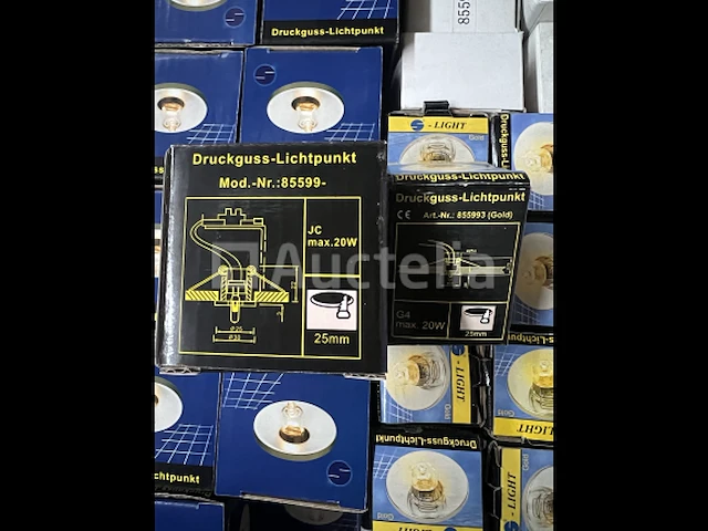 350 stuks s-light, inclusief schaum lights mix, inbouwspots - afbeelding 1 van  5