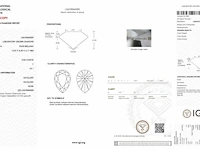 3.50ct f vs1 with igi certificate - afbeelding 4 van  4