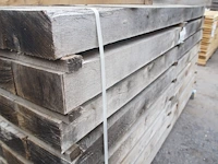 3,52 m³ industrieel eiken balken 100x200 - afbeelding 4 van  5