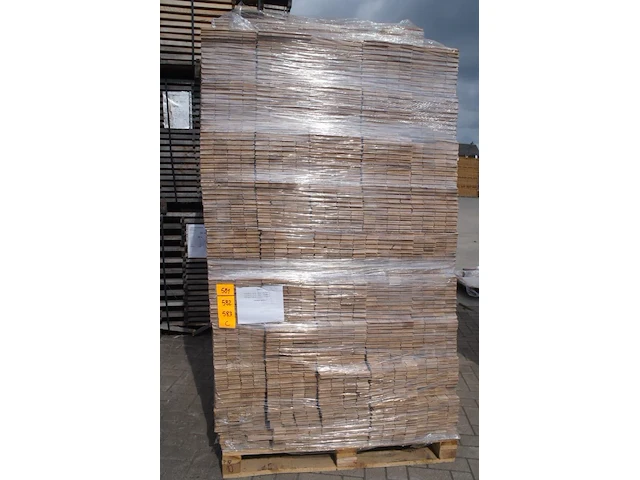 35,26 m² massief eiken visgraatparket 21mm - afbeelding 8 van  10