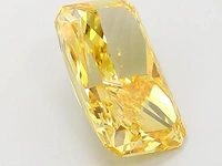 3.53ct fancy vivid yellow vvs2 with igi certificate - afbeelding 2 van  4