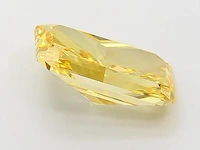 3.53ct fancy vivid yellow vvs2 with igi certificate - afbeelding 3 van  4