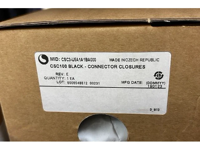 35x connector closures zwart - afbeelding 2 van  3