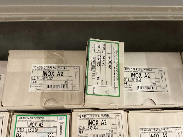 36 dozen inox schroeven - afbeelding 6 van  9
