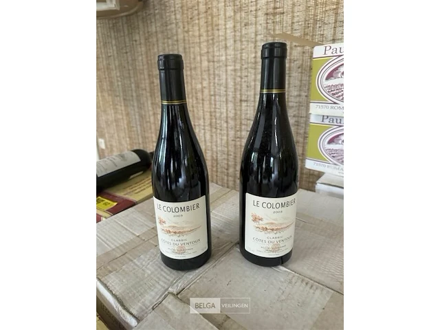 36 flessen 3x 1 doos le colombier cotes du ventoux 2003 - afbeelding 1 van  4