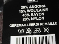 36 paar angora wol - afbeelding 2 van  2