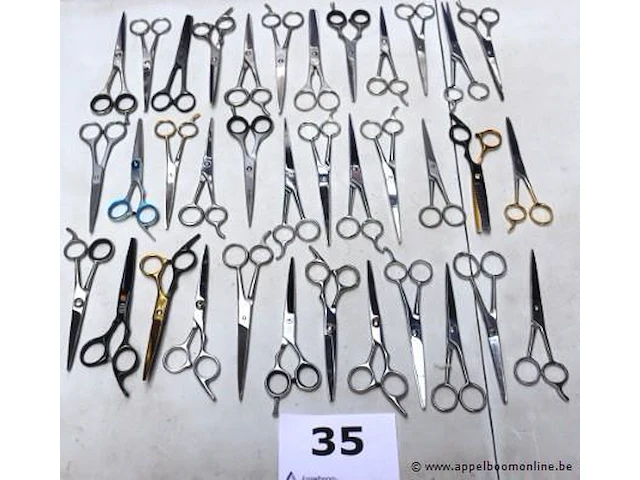 36 stalen kapperscharen - afbeelding 1 van  3