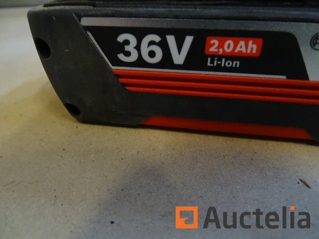 36 v 2,0 ah bosch accu - afbeelding 2 van  4