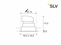 36 x slv renisto design led spots - afbeelding 3 van  8