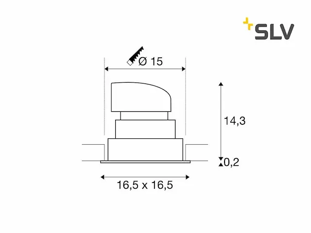 36 x slv renisto rena led spots wit - afbeelding 3 van  7