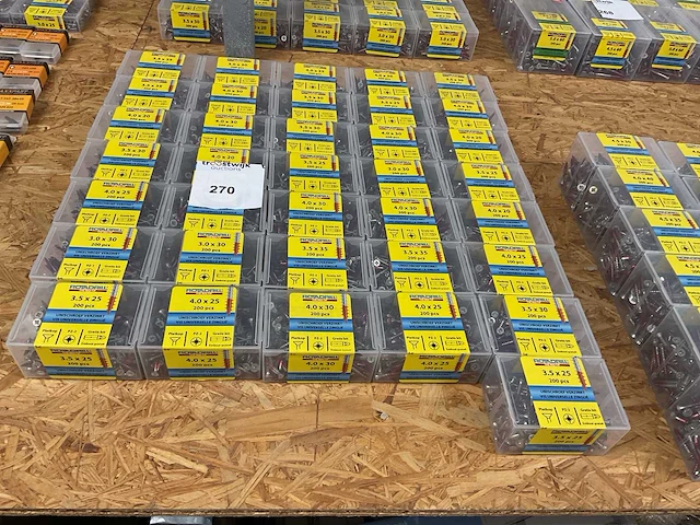 36 x verzinkte universele schroeven - afbeelding 1 van  6