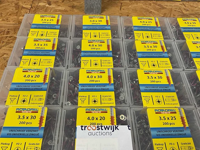 36 x verzinkte universele schroeven - afbeelding 5 van  6