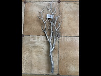 36 zilveren takken kerstdecoratie - afbeelding 3 van  6