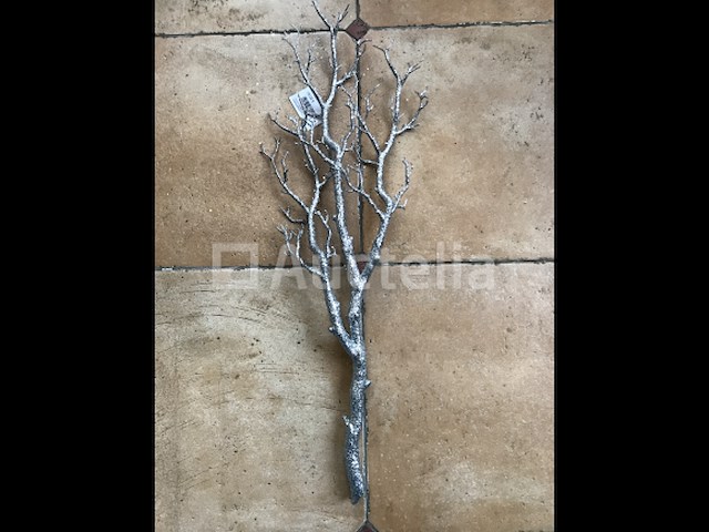 36 zilveren takken kerstdecoratie - afbeelding 5 van  6