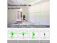 360° laserniveau, kaiweets kruislaser met 2 punten - afbeelding 3 van  6