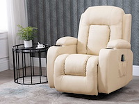 360° verwarmde elektrische massage- en ontspanningsstoel - afbeelding 1 van  9