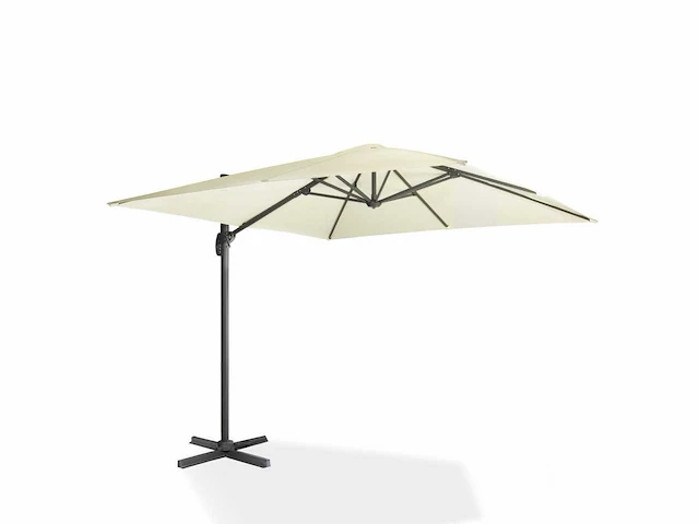 360° vierkante parasol met beschermhoes - afbeelding 3 van  9