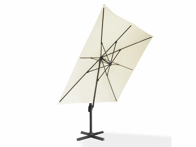 360° vierkante parasol met beschermhoes - afbeelding 7 van  9