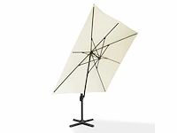 360° vierkante parasol met beschermhoes - afbeelding 7 van  9