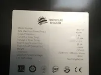 3.600watt ,monokristalijn,halfcell,perc , full black ( 450 watt panelen) - afbeelding 3 van  9