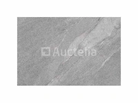 36m² buitentegels, halley zilver 60x60 x20mm gerectificeerd, ideaal voor terras, nieuw verpakt - afbeelding 1 van  2