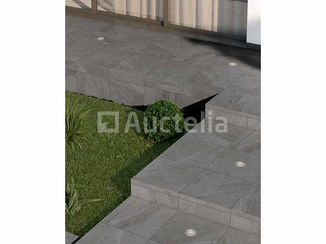 36m² buitentegels, halley zilver 60x60 x20mm gerectificeerd, ideaal voor terras, nieuw verpakt - afbeelding 2 van  2