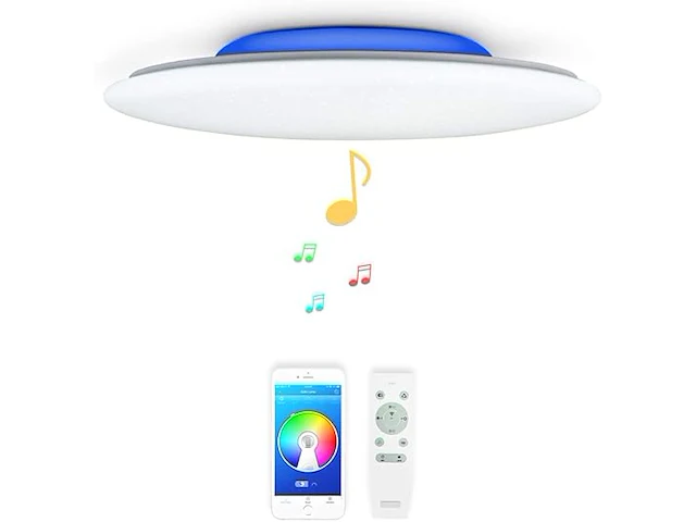 36w muziek led plafondlamp - afbeelding 1 van  4