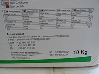 36x 10kg tadzjiekse kikkererwten ansari - afbeelding 6 van  6