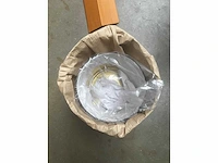 36x dekocandle - metalen planterset - flower pots - afbeelding 5 van  6