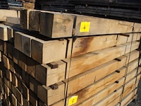 36x eiken paal met diamantkop - afbeelding 2 van  4