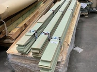 ±36x mdf groene deurlijsten - afbeelding 2 van  3