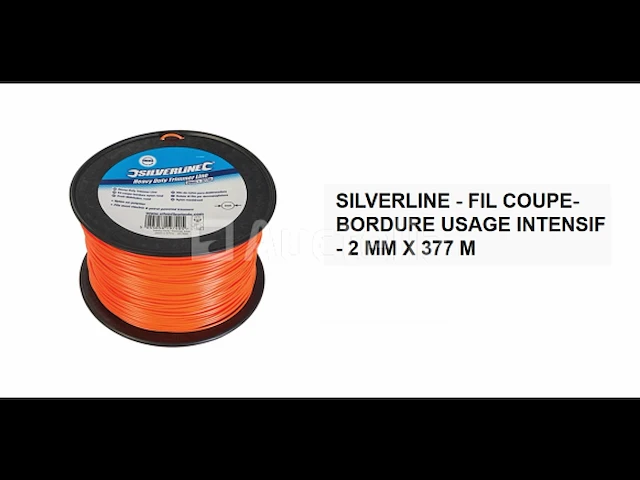377 m silverline heavy duty grastrimmer 2 mm - afbeelding 1 van  1