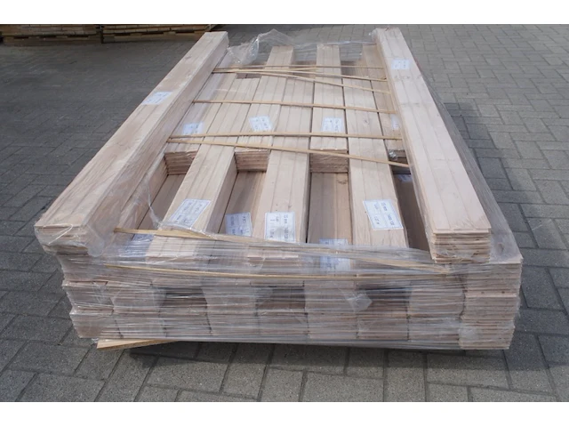 37,77 m² massief beuken parket 15mm - afbeelding 6 van  6