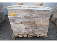 37,80 m² massief eiken visgraatparket 16mm - afbeelding 2 van  8